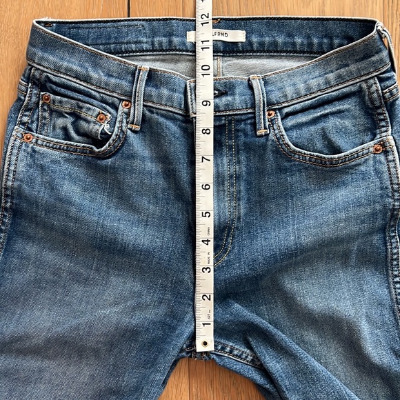 GRLFRND Denim Joan You're So Vain Crop High-Rise Jeans - Size 26 - Picture 14 of 16